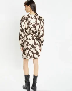 Robe Rufina chocolat-Zapa Online