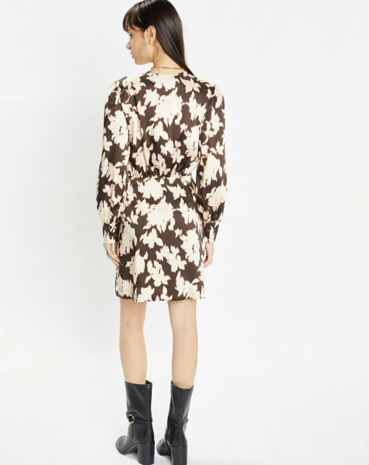 Robe Rufina chocolat-Zapa Online