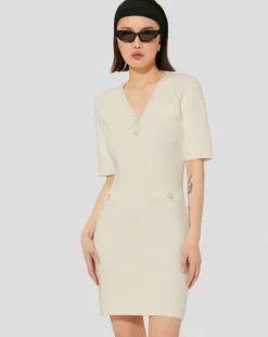 Robe Ruthie écrue-Tara Jarmon Hot