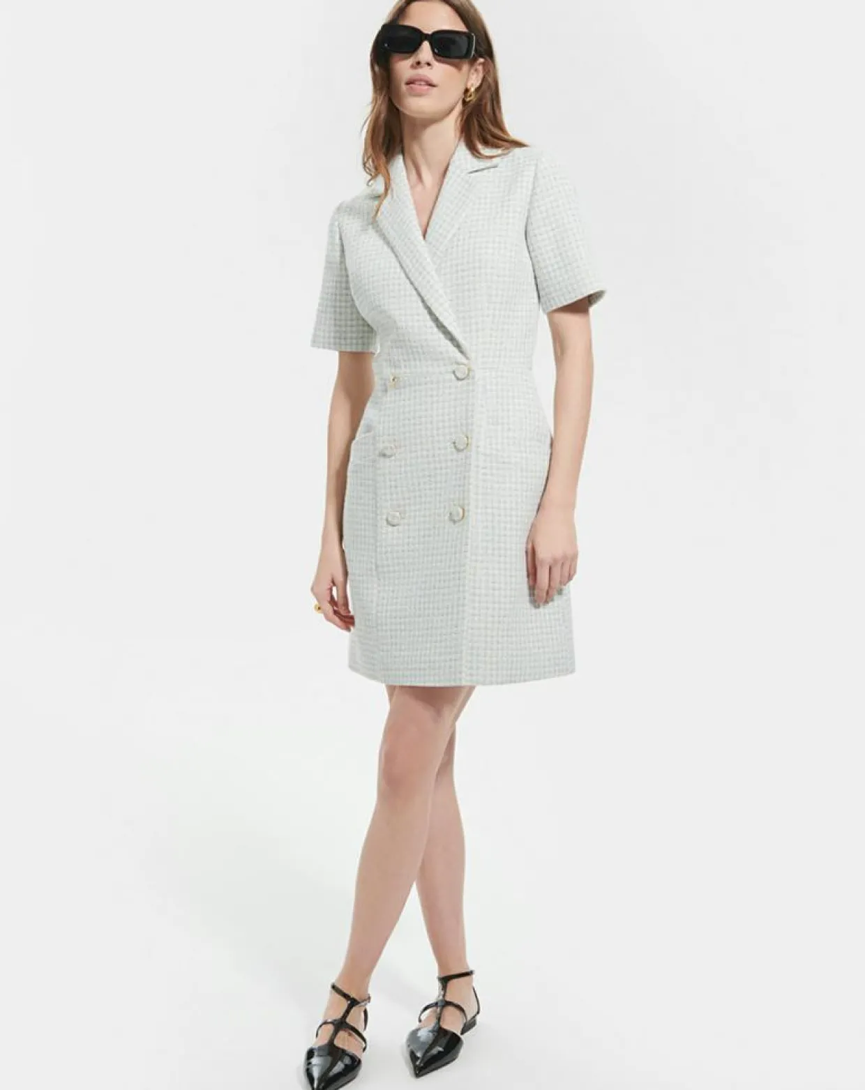 Femme Zapa Robes^Robe Rwanda bleu ciel