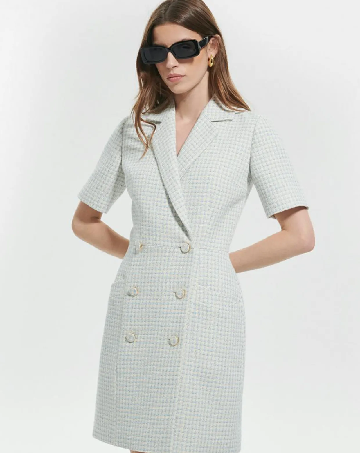 Femme Zapa Robes^Robe Rwanda bleu ciel