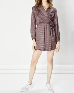 Femme La Petite Etoile Robes^Robe Shend imprimée violette