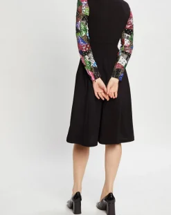 Femme Manoush Robes^Robe Shiny Patch noir/multicolore