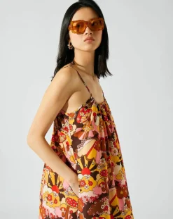 Femme Manoush Robes^Robe Sun marron