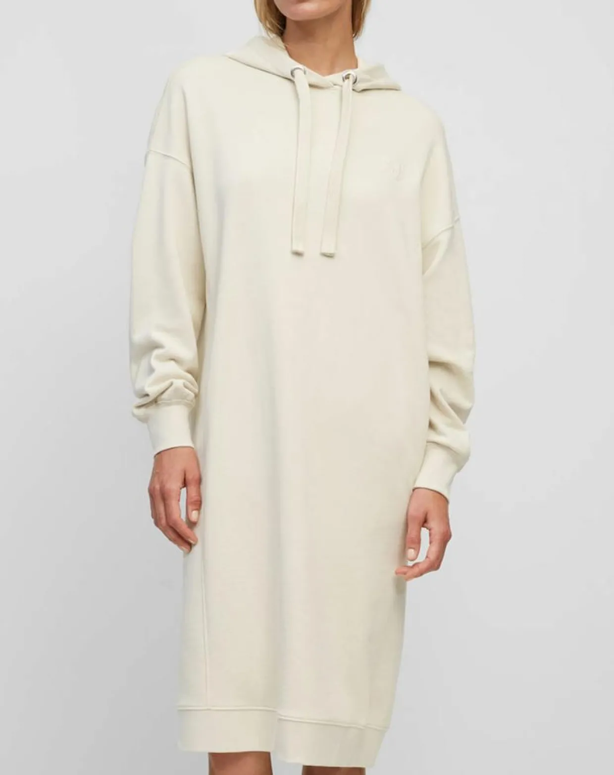 Robe sweat en Coton bio écrue-Marc O'Polo Best