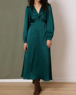 Femme Garance Paris Robes^Robe Tango émeraude