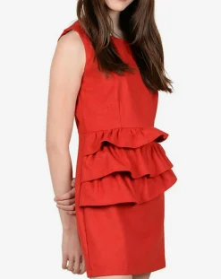 Robe Tess rouge/orange-Molly Bracken Outlet