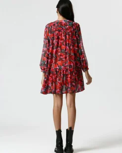 Femme The Korner Robes^Robe Théa rouge