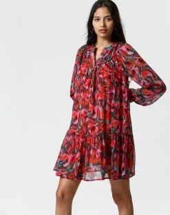 Femme The Korner Robes^Robe Théa rouge