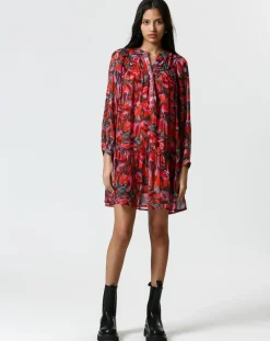 Femme The Korner Robes^Robe Théa rouge