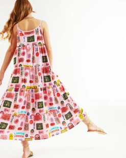 Femme Wild Robes^Robe T-Shirt Renata rose