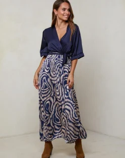 Femme Alice & Charlotte Robes^Robe Yasmine marine