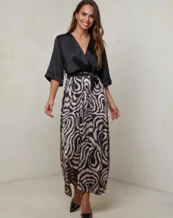 Femme Alice & Charlotte Robes^Robe Yasmine noire