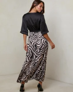Femme Alice & Charlotte Robes^Robe Yasmine noire