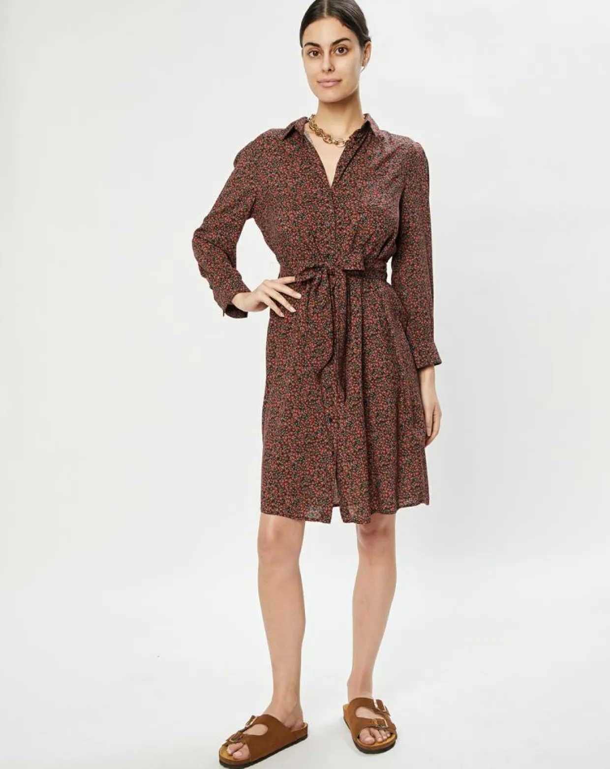 Robe-chemise Star Anise Liberty multicolore-Cyrillus Best
