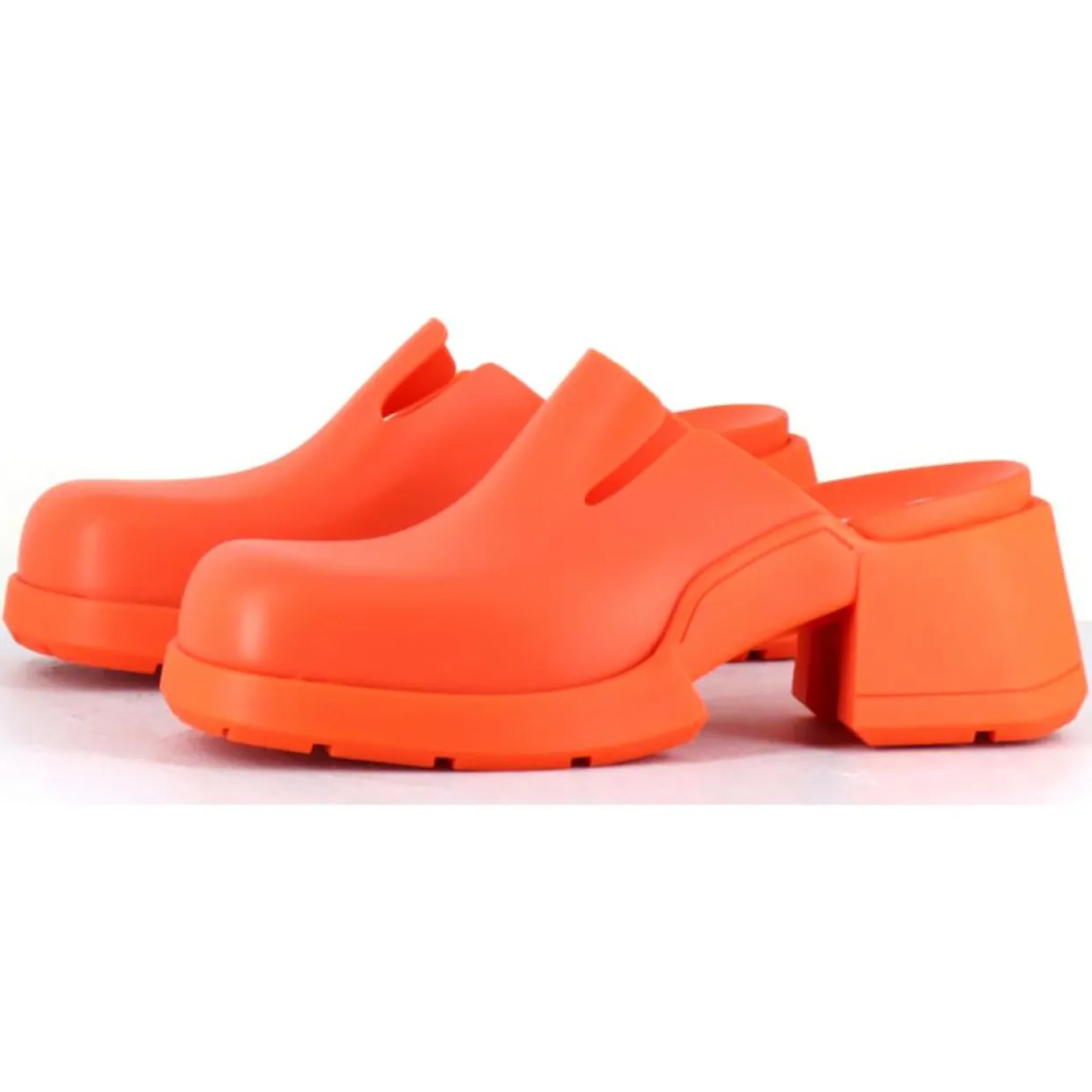 Sabots Blissa orange - Talon 6 cm-E8 By Miista