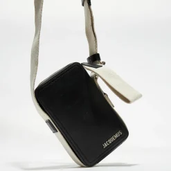 Homme Jacquemus Sacs^Sac à bandoulière Le Cuerda Homme noir - 11x18 cm