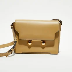 Femme Marni Sacs^Sac bandoulière en Cuir nomade - 20x23x10 cm