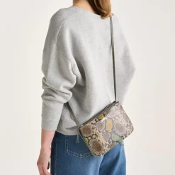 Femme Bellerose Sacs^Sac bandoulière en Cuir Skare sea pine - 23x15 cm