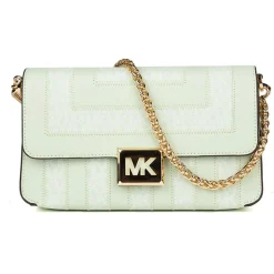 Femme Michael Kors Sacs^Sac bandoulière en Cuir Sonia vert/multicolore - 26x15x6 cm