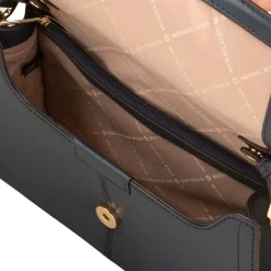 Sac bandoulière en Cuir Sonia East West bleu marine - 25x16x5 cm-Michael Kors Sale