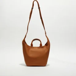Femme Chloé Sacs^Sac cabas en Cuir Woody caramel - 45x33x13 cm