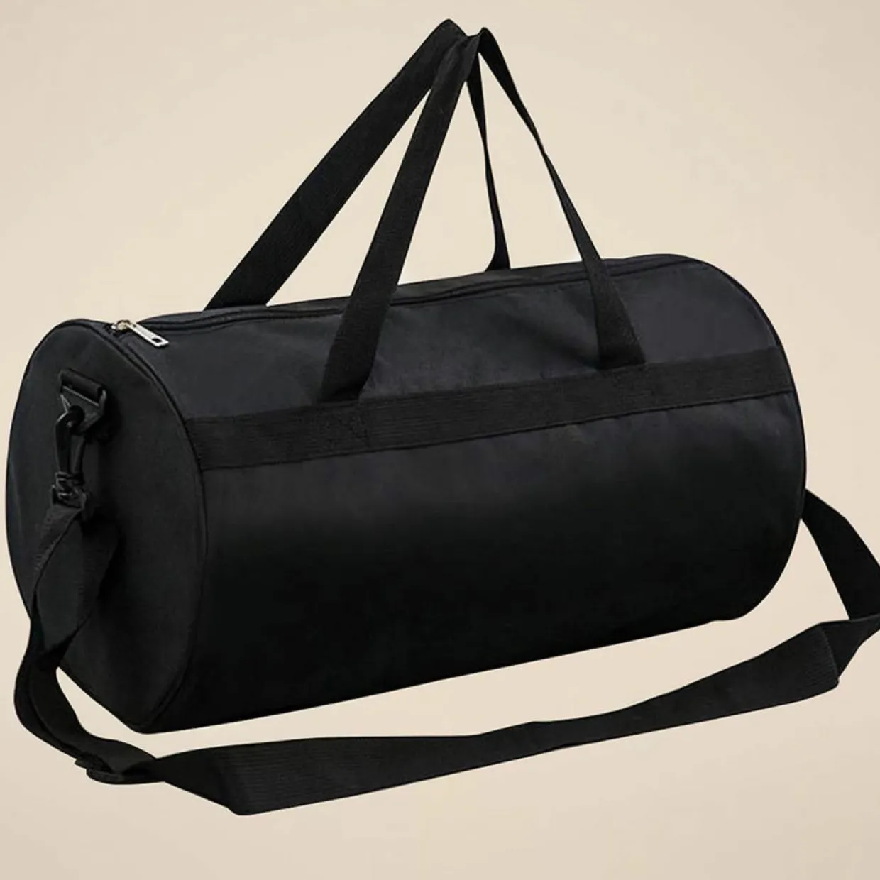 Sac de sport noir 50x25 cm-Onamaste Best