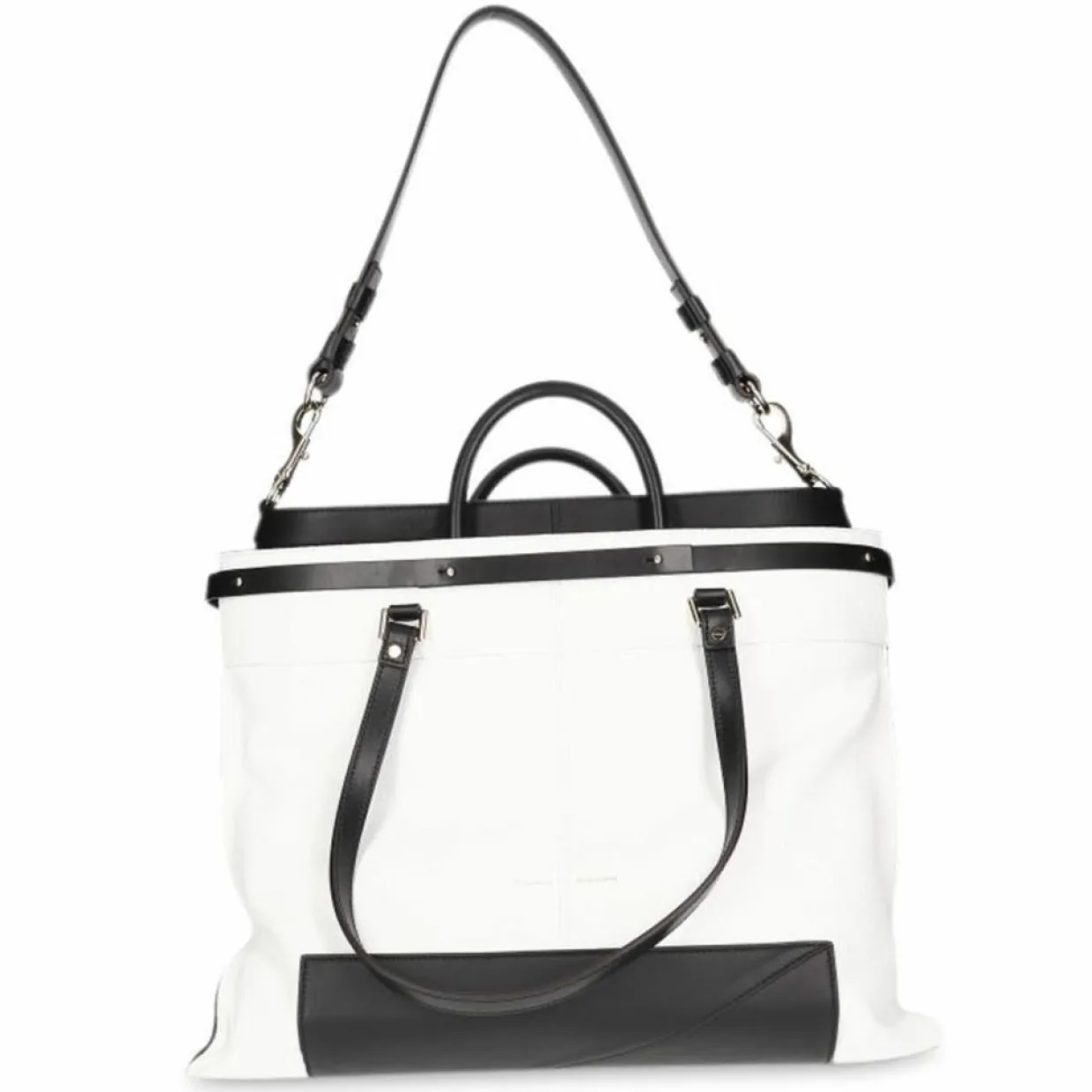 Femme Proenza Schouler Sacs^Sac en Cuir bicolore blanc/noir