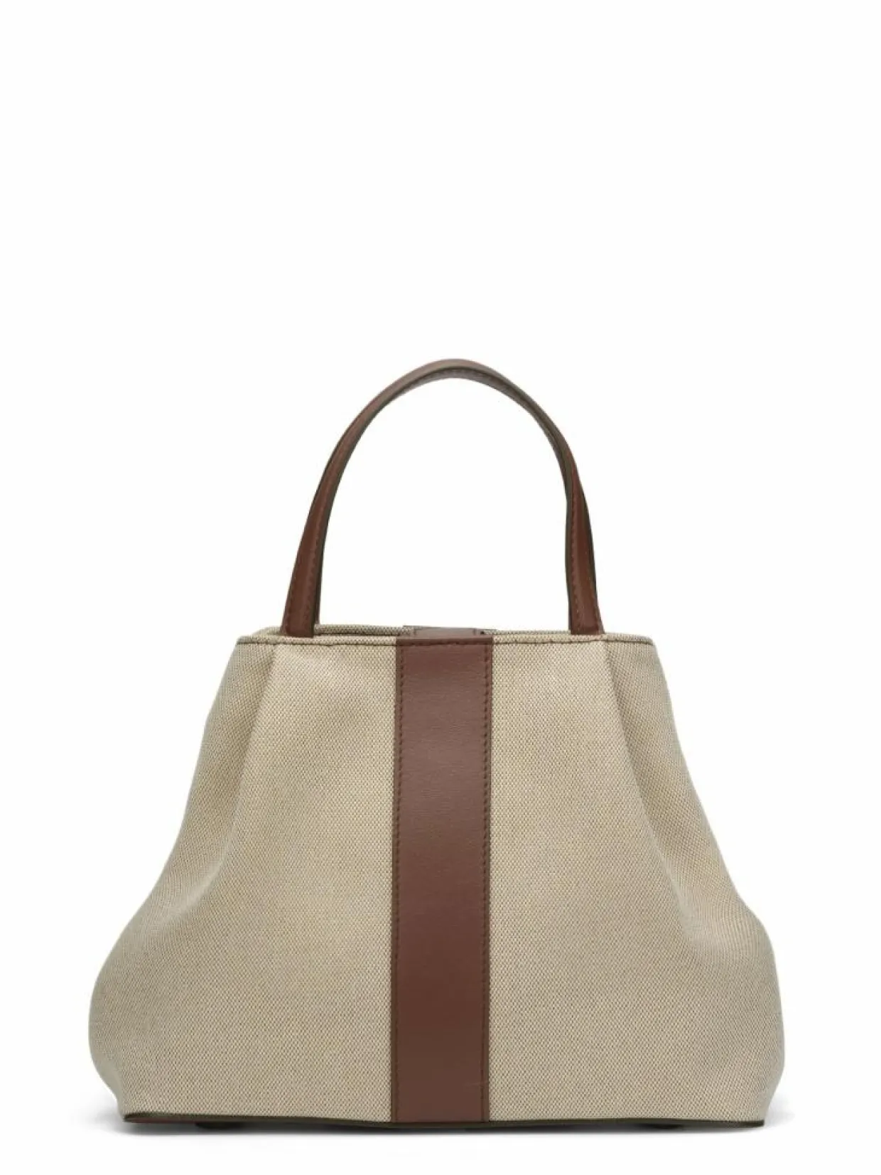 Femme Maison Faret Sacs^Sac en Toile Pin Beige - 20,5x26,5x15,5 cm