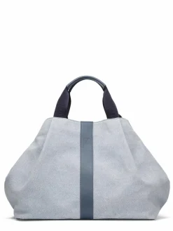 Femme Maison Faret Sacs^Sac en Toile Pinasse Jeans - 65x34x26 cm