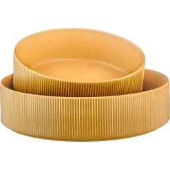 Bjorn Saladiers^Saladier Scandi jaune ocre - D.27 cm