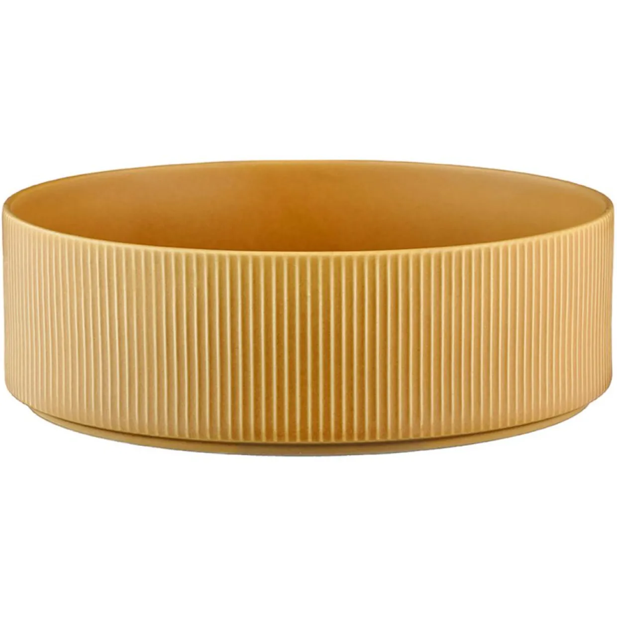 Bjorn Saladiers^Saladier Scandi jaune ocre - D.27 cm