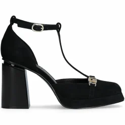 Salomés en Cuir Nana noires-Liu-Jo Online