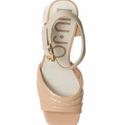 Sandales en Cuir Menton beige/rose -Talon 6 cm-Liu-Jo Best
