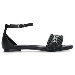 Femme Liu-Jo Sandales À Talons^Sandales en Cuir Rym noires