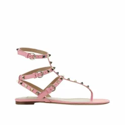 Femme Valentino Garavani Sandales Plates^Sandales tongs Rockstud roses