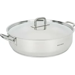 Sautoir induction inox avec couvercle gris - D.42 cm-Gam'Hotel Hot