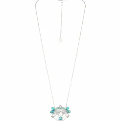 Femme Reminiscence Colliers^Sautoir Zodiac Turquoises argenté