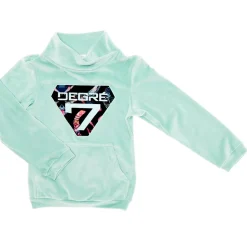 Seconde couche en Velours Bettey menthe-Degré 7