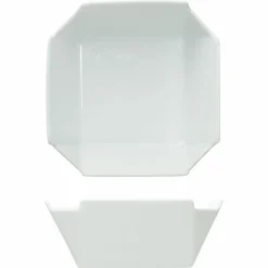 Cosy & Trendy Assiettes^Service de table en Porcelaine Edge blanc - 18 pièces