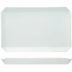 Cosy & Trendy Assiettes^Service de table en Porcelaine Edge blanc - 18 pièces