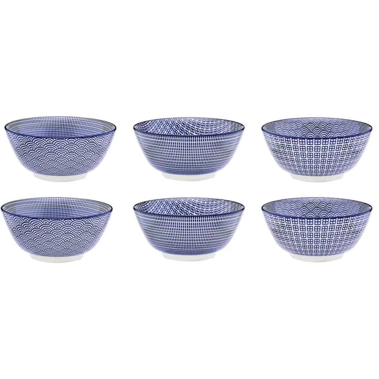 Bjorn Assiettes^Service Les essentiels Dark bleu foncé - 18 pièces