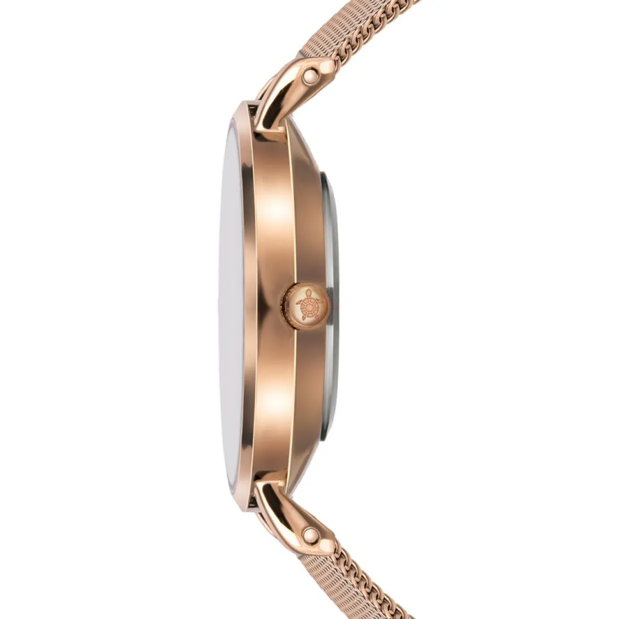 Set Montre Femme 2 Bracelets Petite Classique en Acier & Cuir rose doré/noir-Amelia Parker Hot