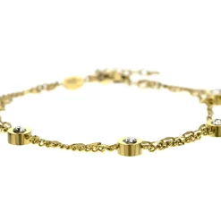 Set Montre Femme & Bracelet Pearl of the Sea en Acier doré-Amelia Parker Discount