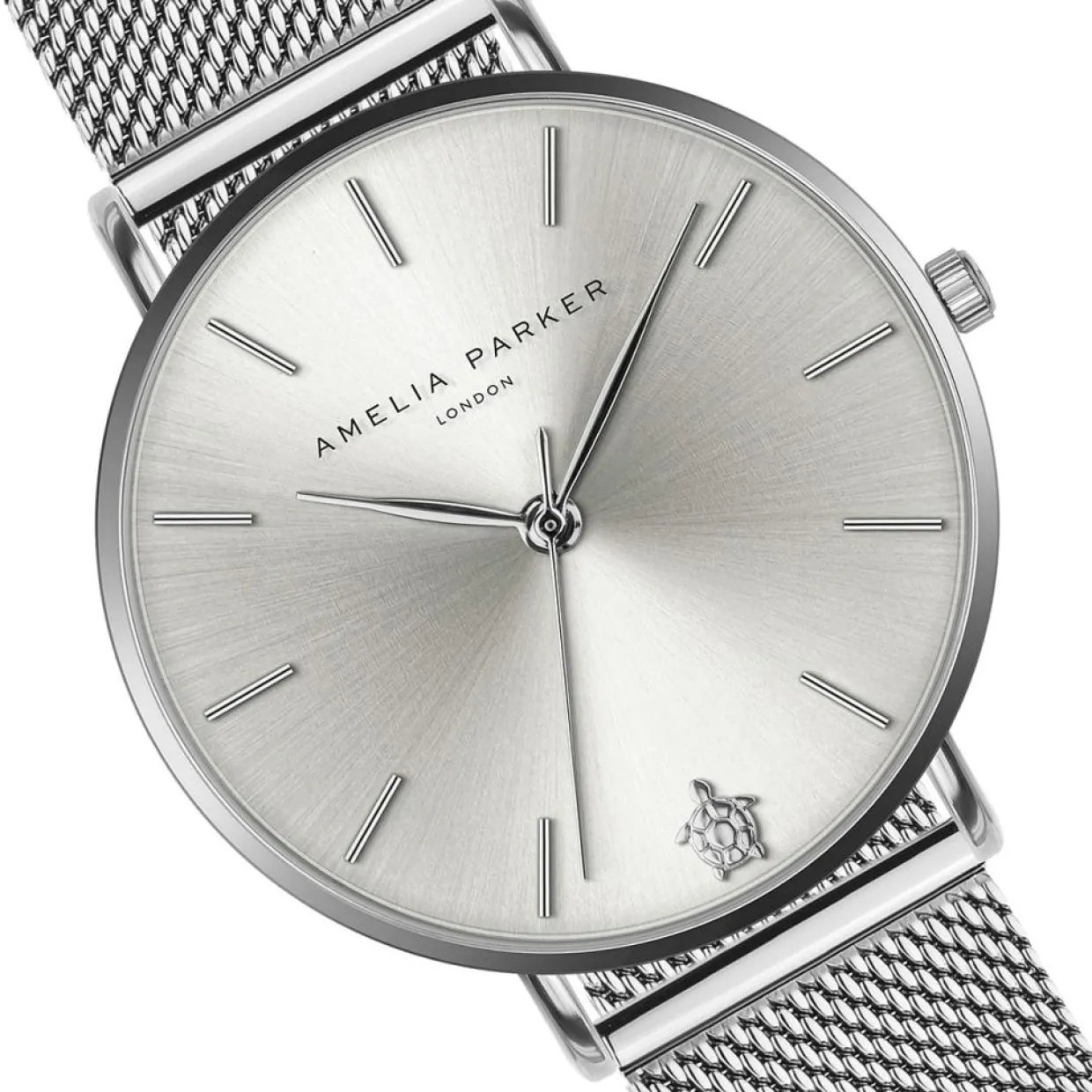 Set Montre Femme & Bracelet Capsule Grey en Acier argenté-Amelia Parker Online