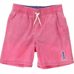Enfant Hackett London Garçon^Short de Bain Number one fuchsia