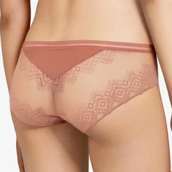 Femme Chantelle Lingerie, Nuit^Shorty Réaumur rose canyon
