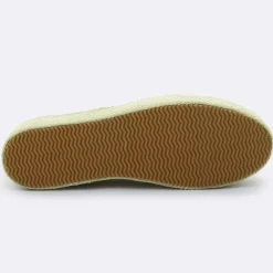 Femme Faguo Baskets^Slip-on à plateforme Lebanon rayées jaunes