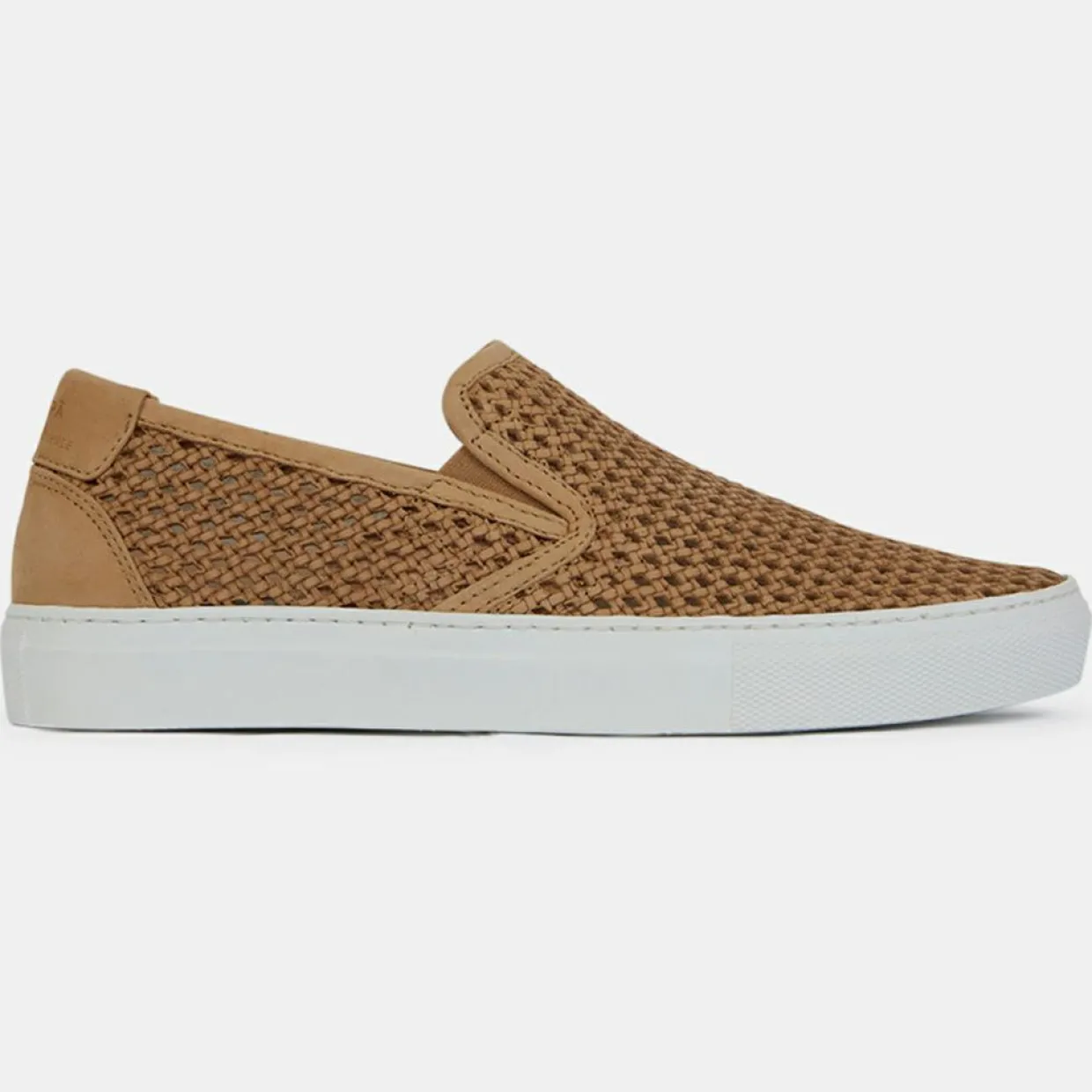 Slip-On en Velours de Cuir Laura beige foncé-Zespa Best