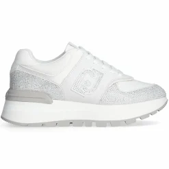 Sneakers Amazing en Cuir blanches-Liu-Jo Discount